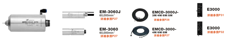 無(wú)碳刷馬達(dá)EM-3060J配置圖